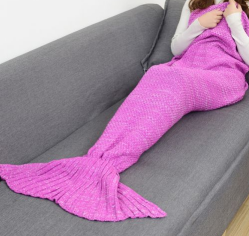 Manta Cola de Sirena para Dormir - Cozy Knit - Image 9