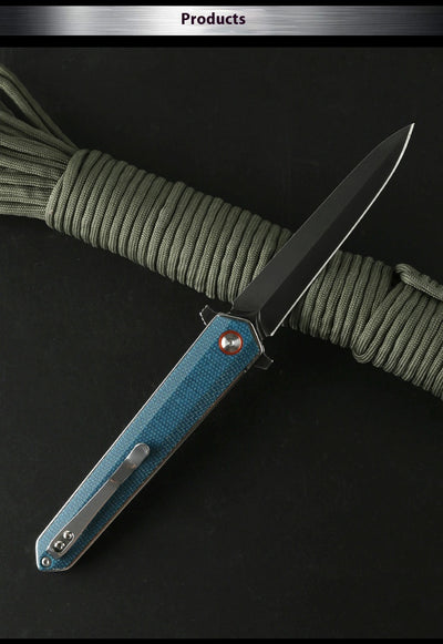 Cuchillo Plegable Multifuncional Portátil con Herramientas para Camping y Supervivencia - Image 21