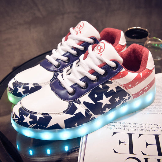 Zapatillas Luminosas para Parejas con Carga USB - Image 3