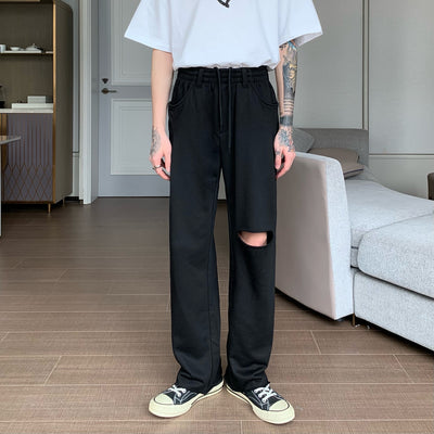 Pantalones de Chándal Holgados para Hombre - Corte Recto y Cómodo - Image 6