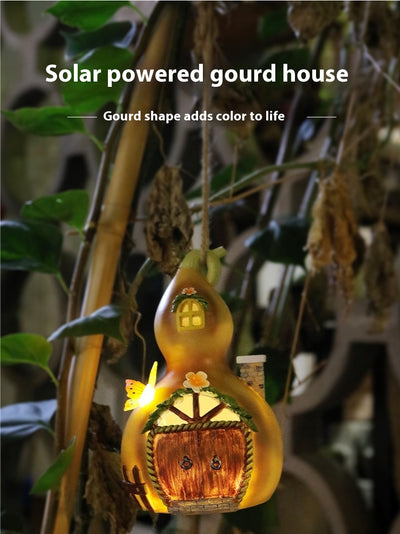 Lámpara Solar Colgante Decorativa para Árbol - Diseño Calabaza Exterior - Image 7