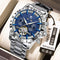 Reloj Mecánico Automático Star Sea con Banda de Acero