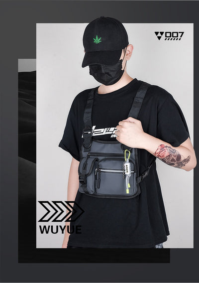 Chaleco de Trabajo Funcional con Bolsa Pectoral y Reflectivos - Image 12