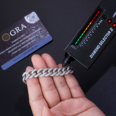 Pulsera de Plata S925 con Moissanita: Lujo Accesible y Elegancia Atemporal - Image 4