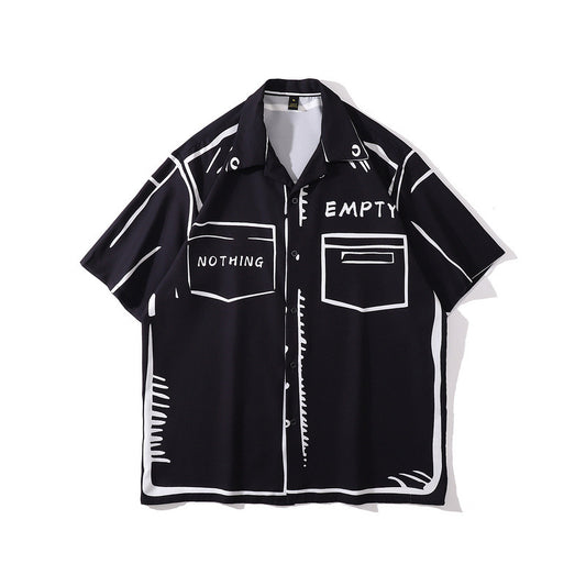 Camisa Oversize Estampado Labios Rosa - Diseño Retro Unisex Tendencia Urbana