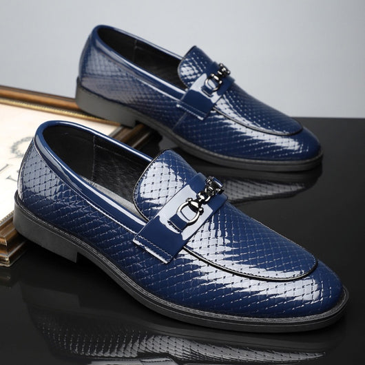 Zapatos de Cuero Ejecutivos Estilo Británico Minimalista para Hombre - Image 6