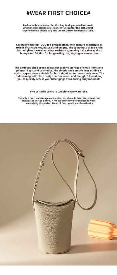 Bolso Crossbody de Cuero para Mujer con Cierre de Cremallera - Image 28