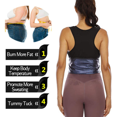 Traje Sauna Deportivo para Mujer con Cierre y Faja Reductora - Image 11