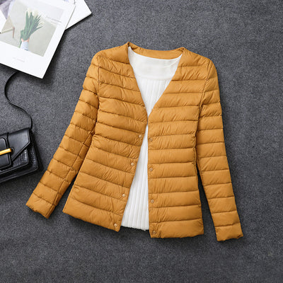 Chaqueta Térmica Ligera Cuello Redondo para Mujer - Image 36