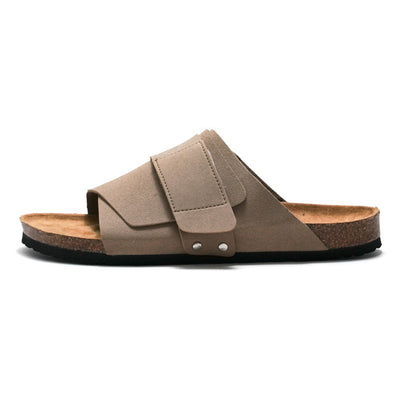 Sandalias de Pareja con Corcho y Cuero para Playa - Image 7
