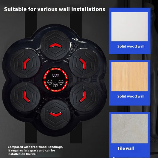 Saco de Boxeo Inteligente con Bluetooth y Música para Entrenamiento - Image 11