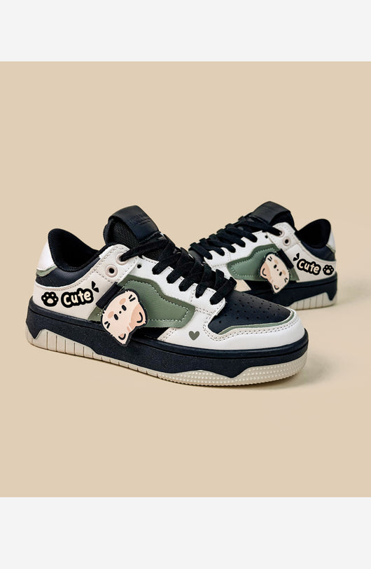 Tenis Casuales para Mujer con Combinación de Colores - Diseño Plano y Cómodo - Image 13