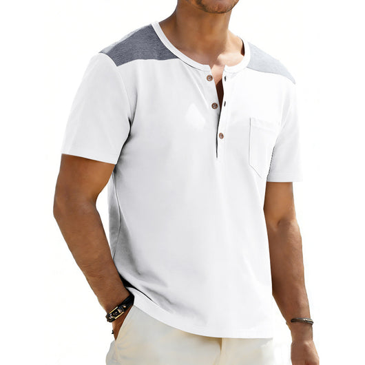 Camiseta Holgada Transpirable de Manga Corta para Hombre - Image 15