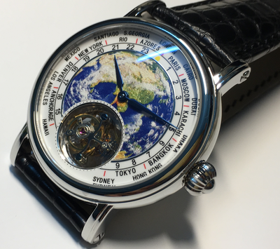 Reloj de Moda con Globo Tourbillon 3D - Image 12
