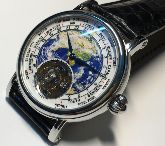 Reloj de Moda con Globo Tourbillon 3D - Image 12