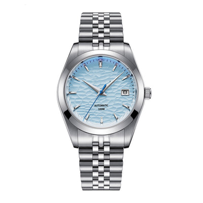 Reloj Mecánico de Acero Inoxidable Resistente al Agua para Hombre - Image 4