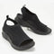 Zapatos Plataforma Cuña Baja Punta Abierta Suela Gruesa Casual