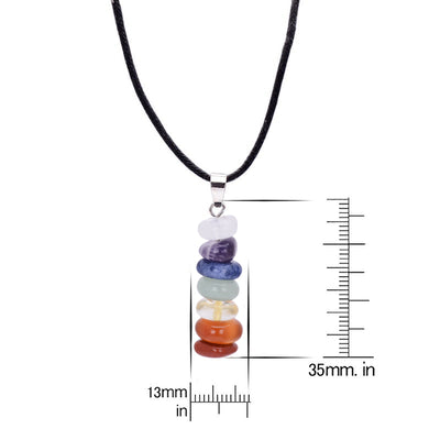 Collar Chakra de Piedras Semipreciosas Cristalinas - Image 14
