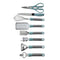 Set de Utensilios de Acero Inoxidable para Cocina - Pelador, Batidor de Huevos y Tijeras