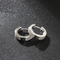 Europe and America A home 925 Plateado crystal diamond KALIDOSCOPE Earrings female Earrings temperament Earrings simple wild Platinum earrings 925 Plateado