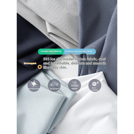 Playera Modal Ice Silk de Manga Corta para Hombre - Tecnología Refrescante - Image 5