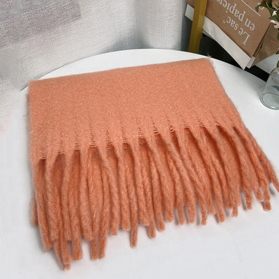 Chal Grueso Oversize en Tonos Macaron - Versátil y Cálido para Todas las Ocasiones - Image 16