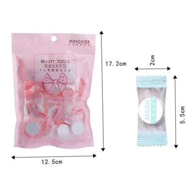 Mascarillas Faciales Comprimidas Desechables - Pack 30 Piezas - Image 5
