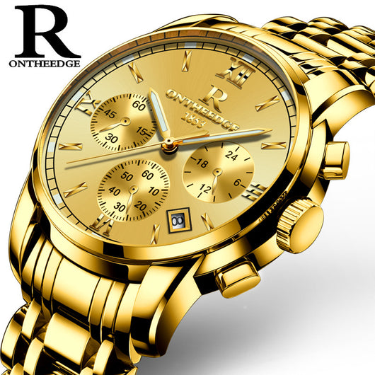 Reloj Multifuncional con Correa de Acero Inoxidable - Image 9