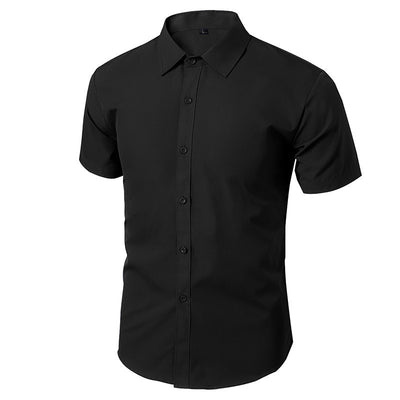 Camisa Casual Blanca para Hombre - Diseño Liso Versátil - Image 13