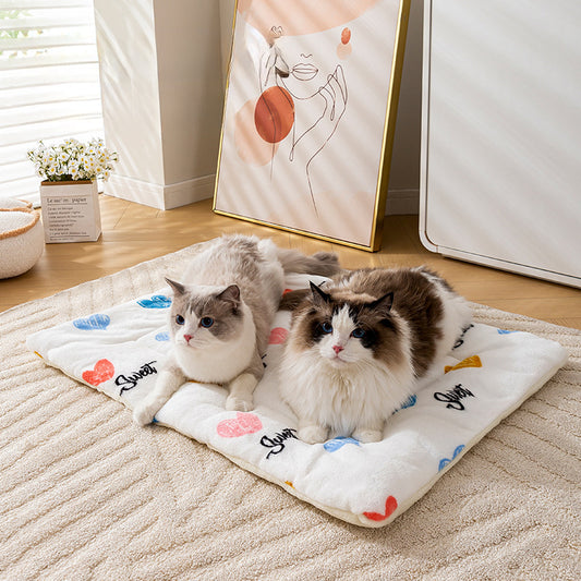 Manta Térmica de Felpa para Mascotas - Confortable y Cálida para Perros y Gatos