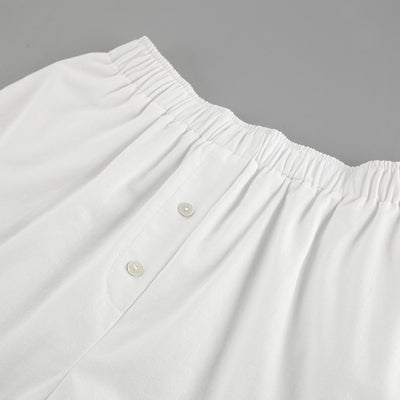 Conjunto de Lino Suelto para Mujer - Camisa y Shorts 100% Algodón - Image 16