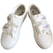 Zapatillas Blancas de Lona con Velcro para Mujer - Estilo Casual Cómodo