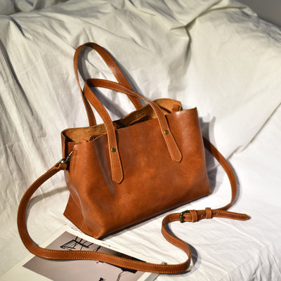 Bolso de Cuero Artesanal para Mujer - Diseño Versátil y Elegante