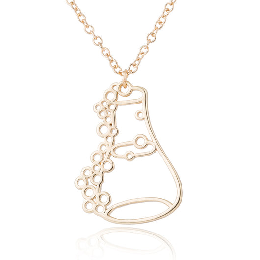 Collar Colgante Botella de Acero Inoxidable Estilo Europeo Americano - Image 6