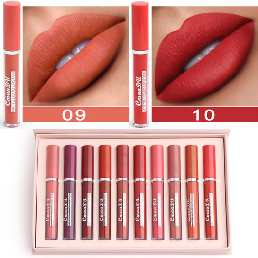 Labial Mate Impermeable de Larga Duración con Fórmula Antiadherente - Image 14