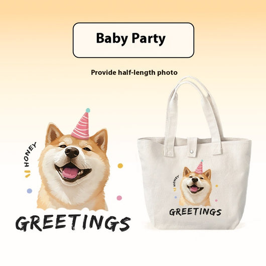 Bolsa de Lona Personalizada para Mascotas 100% Algodón - Image 7