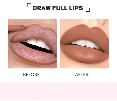 Delineador Labial Líquido Mate Impermeable Sin Mancha - Image 40