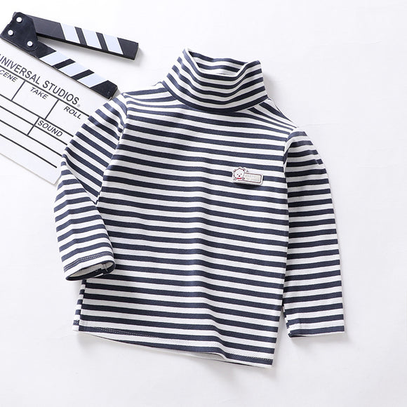 Remera Cuello Alto Infantil - Prenda Base Versátil