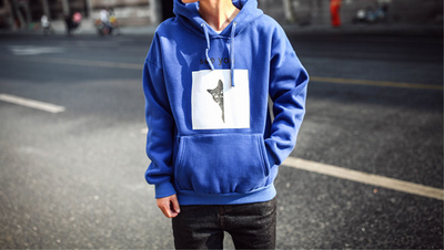 Sudadera con Capucha Gruesa para Hombre Invierno - Diseño Gato Estilo Coreano - Image 3