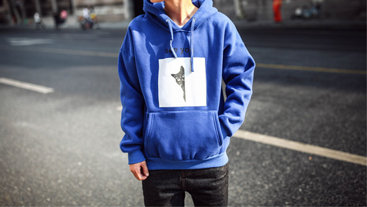 Sudadera con Capucha Gruesa para Hombre Invierno - Diseño Gato Estilo Coreano - Image 3