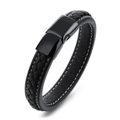 Pulsera de Acero Titanio Negro de Alta Resistencia - Image 7