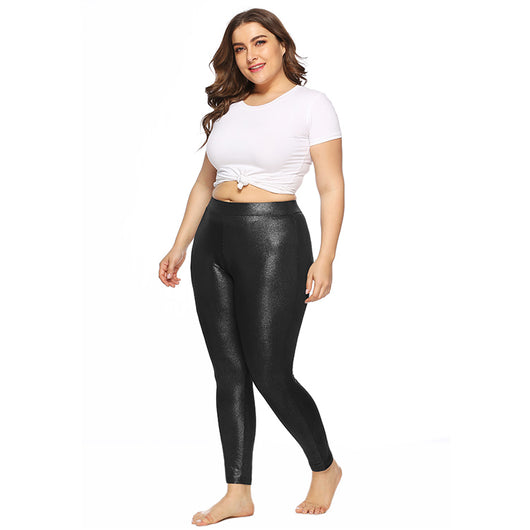 Leggings Brillantes Dorados - Image 2