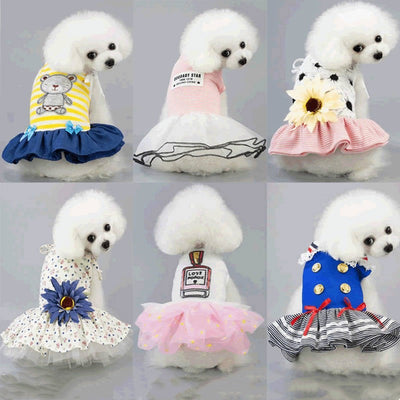 Vestido Princesa Ligero para Perros Pequeños - Colección Primavera Verano - Image 3