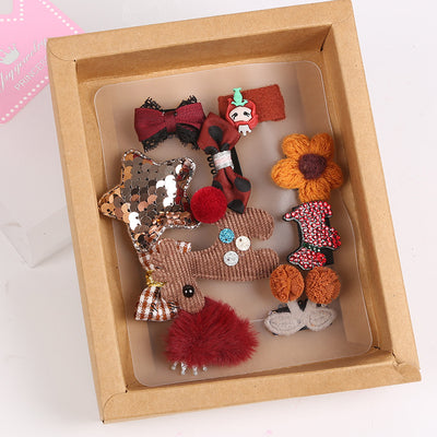 Set de 10 Pasadores para Niña - Colores Variados - Image 16