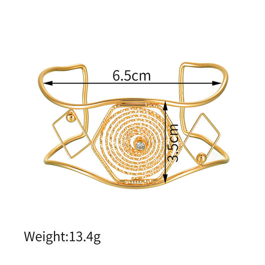 Pulsera Hueca Moderna con Diseño Europeo y Americano - Image 18