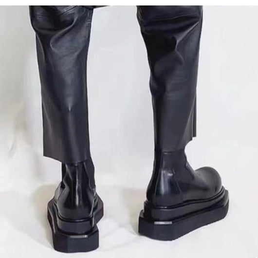 Botas Martin de Caña Media con Suela Gruesa - Diseño Clásico y Resistente - Image 9