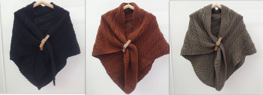 Poncho Triangular de Cuero Hueco Estilo Coreano - Abrigo Elegante de Color Liso - Image 17