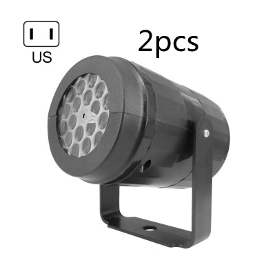 Proyector de Luces Navideñas LED con Copos de Nieve Rotatorios para Exteriores - Image 13
