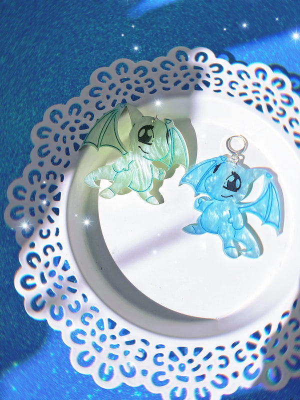 Dragon Pet Earrings - Tekeno