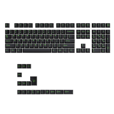 Set Completo de Teclas Grabadas Positive 126 Teclas Bicolor Premium - Image 4